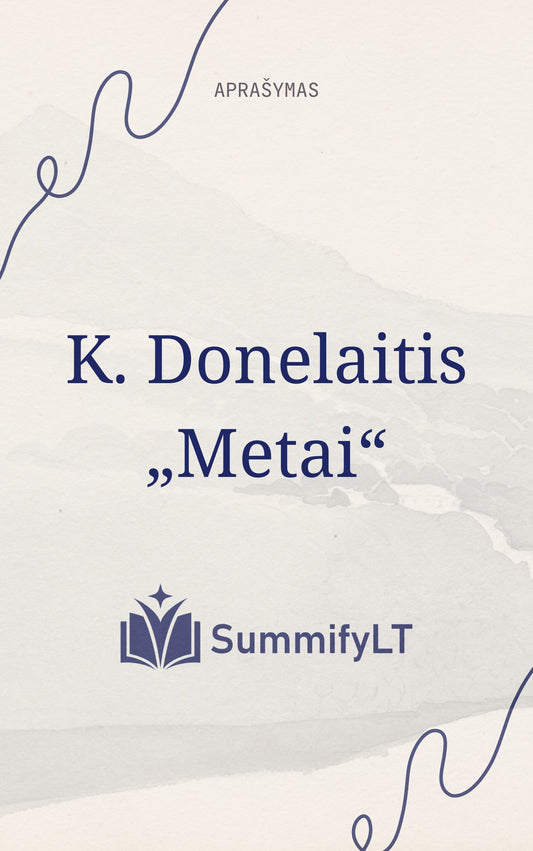 K. Donelaitis „Metai“