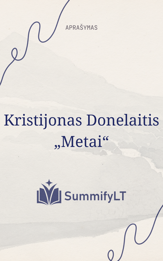 Kristijonas Donelaitis „Metai“