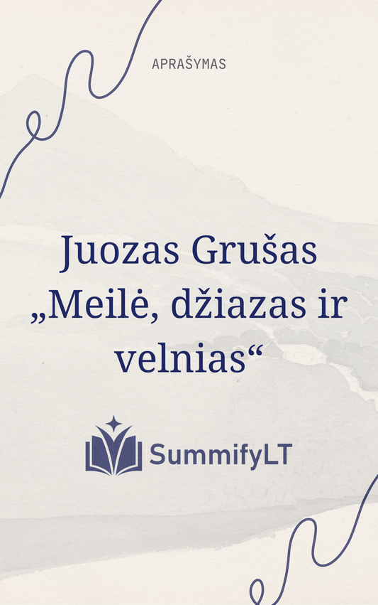 Juozas Grušas „Meilė, džiazas ir velnias“