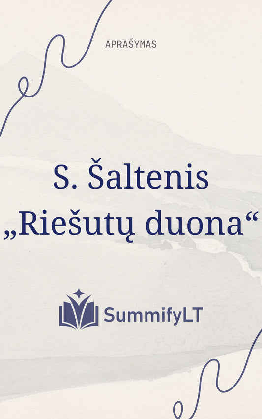 S. Šaltenis „Riešutų duona“