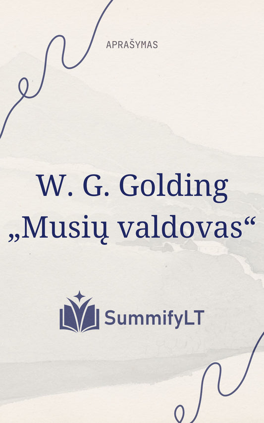 W. G. Golding „Musių valdovas“