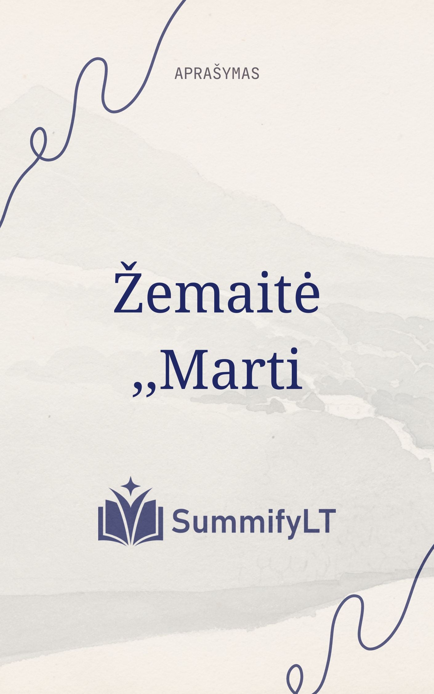 Žemaitė ,,Marti"