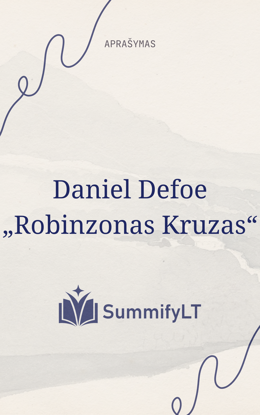 D. Defoe „Robinzonas Kruzas“