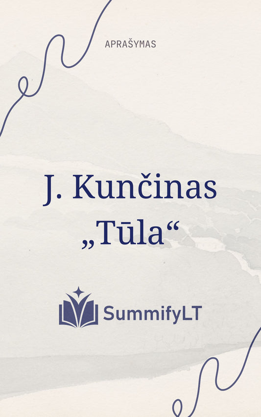 J. Kunčinas „Tūla“