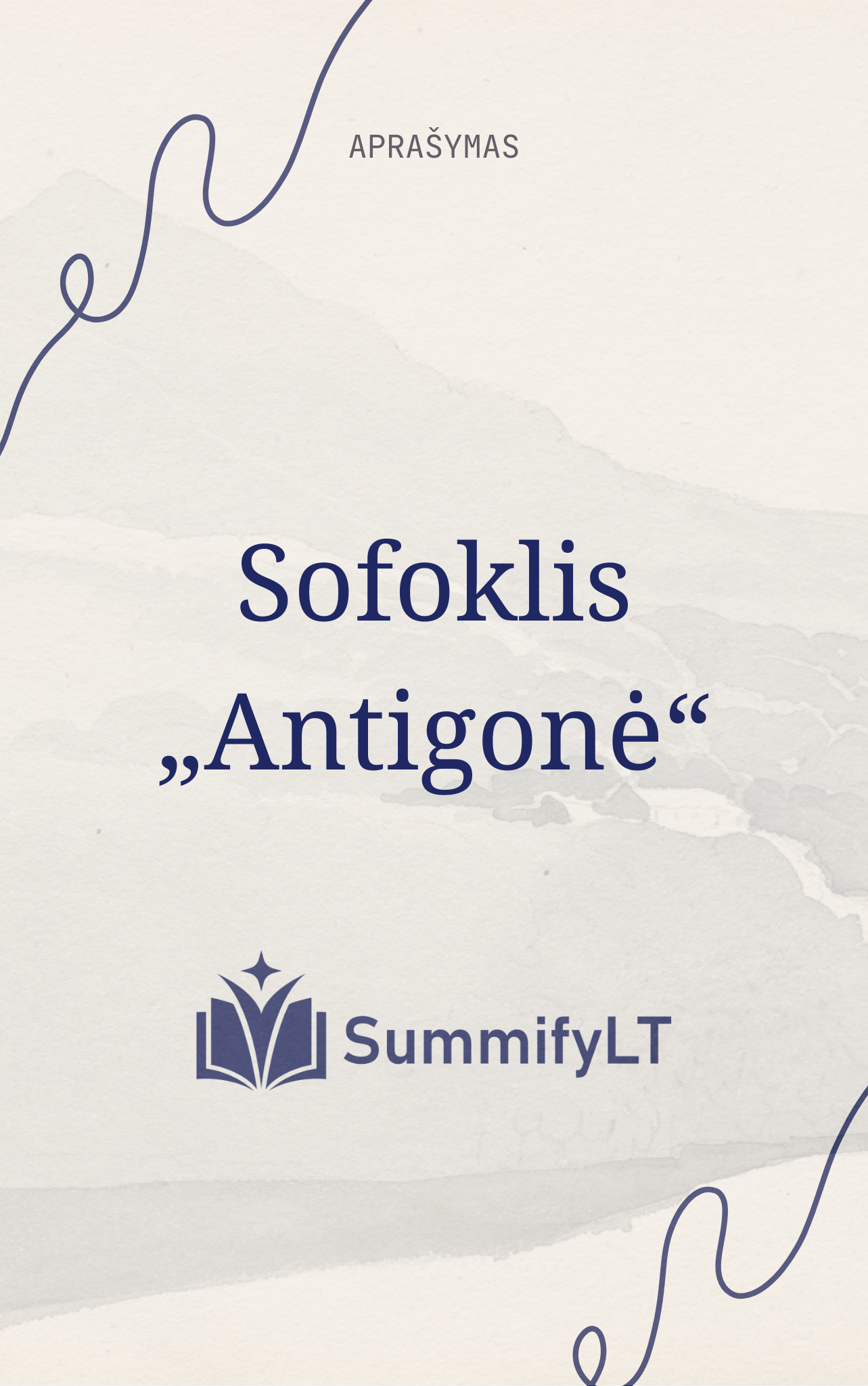 Sofoklis „Antigonė“