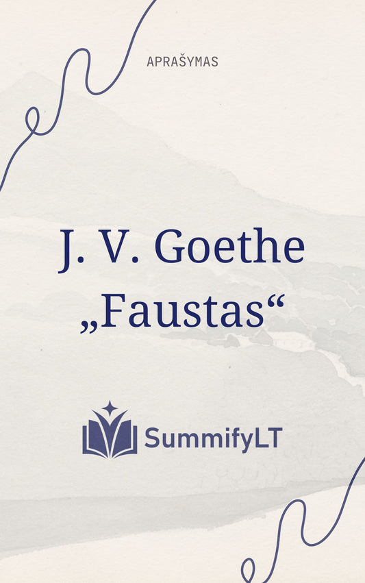 J. V. Goethe „Faustas“