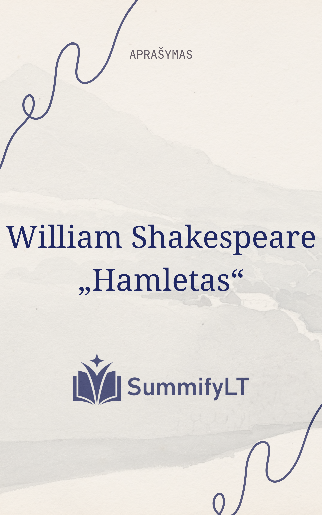 William Shakespeare „Hamletas“